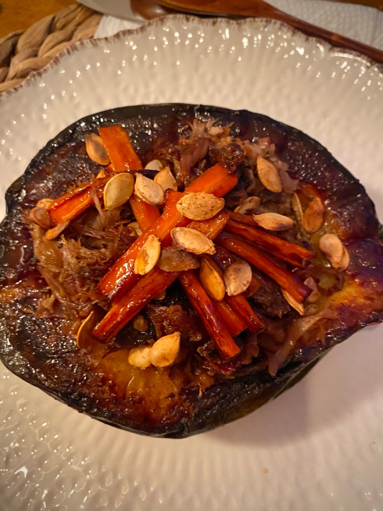 The humble carrot is dressed to the nines in my Sriracha Honey Glazed Carrots! Sweet and Spicy carrots will steal the show for dinner! They're #glutenfree and absolutely bursting with flavor! #vegetarian #food #recipe #cooking #carrots #healthy #healthyfood #dinner #grainfree