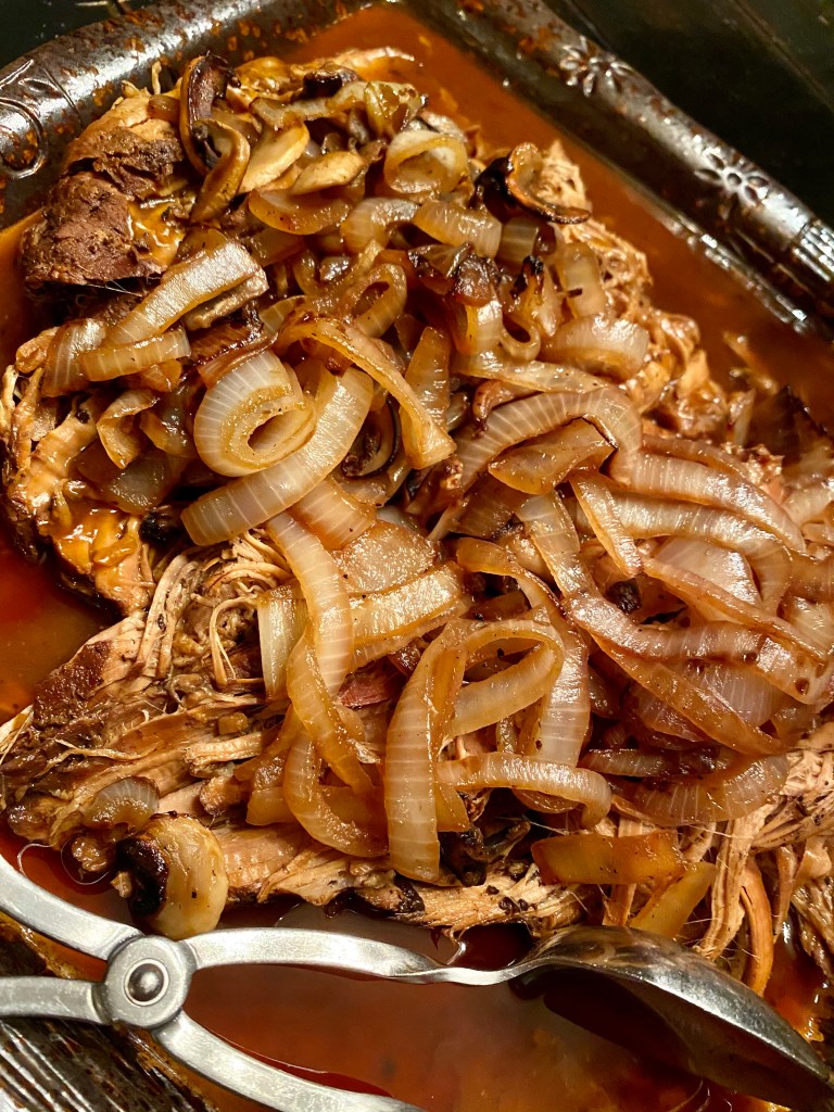 Mouth watering pork tenderloin by BeautyBeyondBones #food #dinner #glutenfree #pork #meat #healthyfood #crockpot #slowcooker #easydinner #edrecovery #recovery #yum