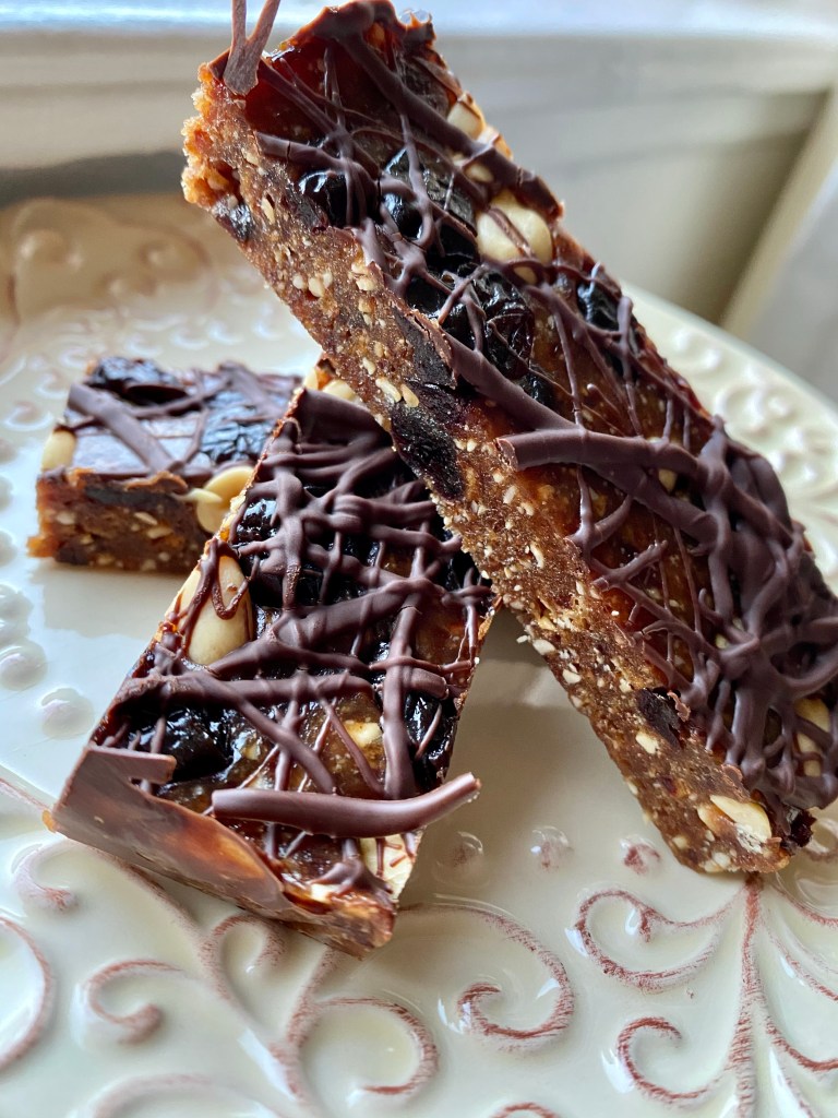 Peanut Butter and Jelly Bars by BeautyBeyondBones! #glutenfree #grainfree #vegan #chocolate #paleo #food #dessert #edrecovery #healthyfood 