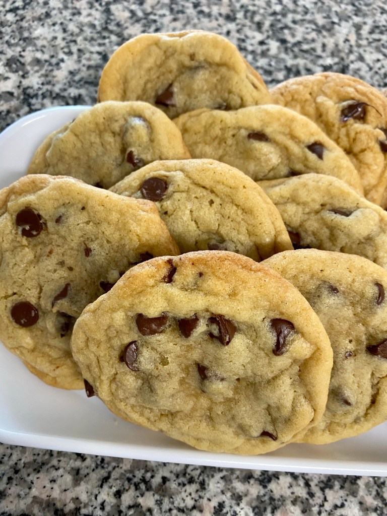 The BEST Chocolate Chip Cookies by BeautyBeyondBones #edrecovery #food #cookies #dessert #chocolate #yum #baking