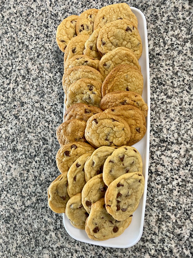 The BEST Chocolate Chip Cookies by BeautyBeyondBones #edrecovery #food #cookies #dessert #chocolate #yum #baking