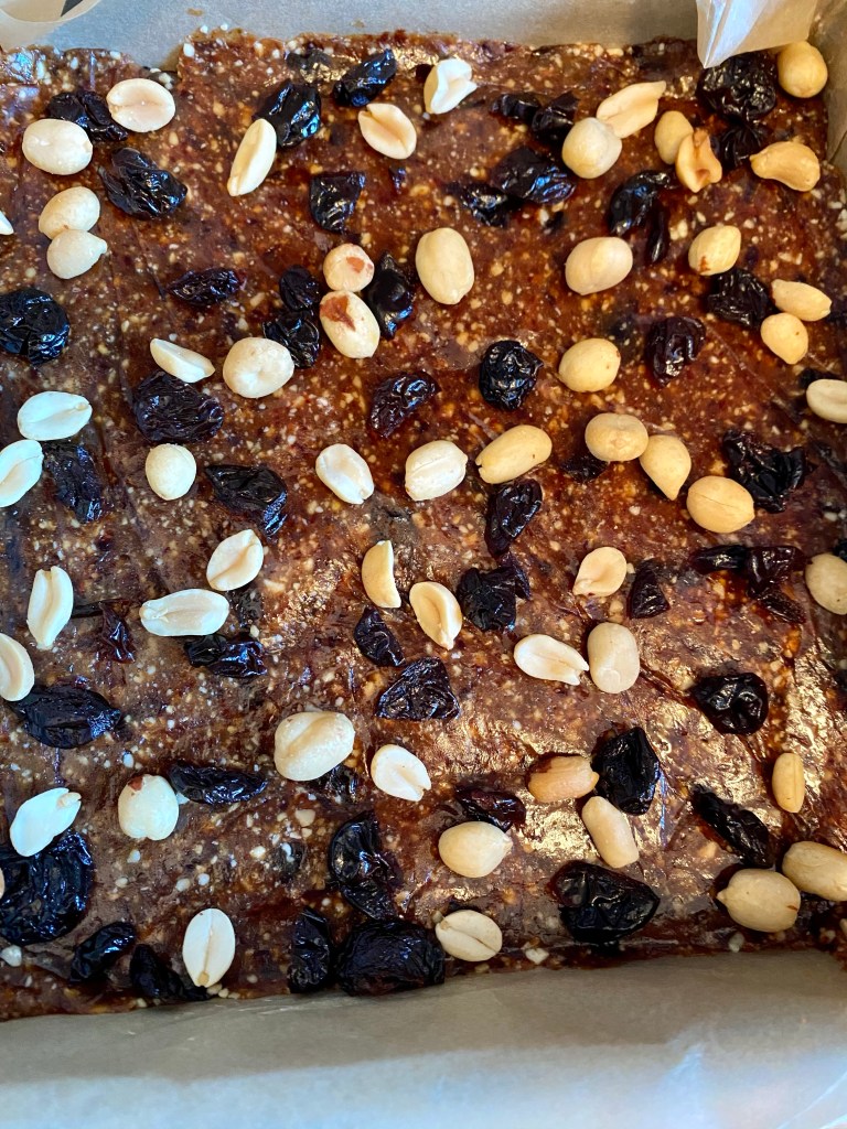 Peanut Butter and Jelly Bars by BeautyBeyondBones! #glutenfree #grainfree #vegan #chocolate #paleo #food #dessert #edrecovery #healthyfood 