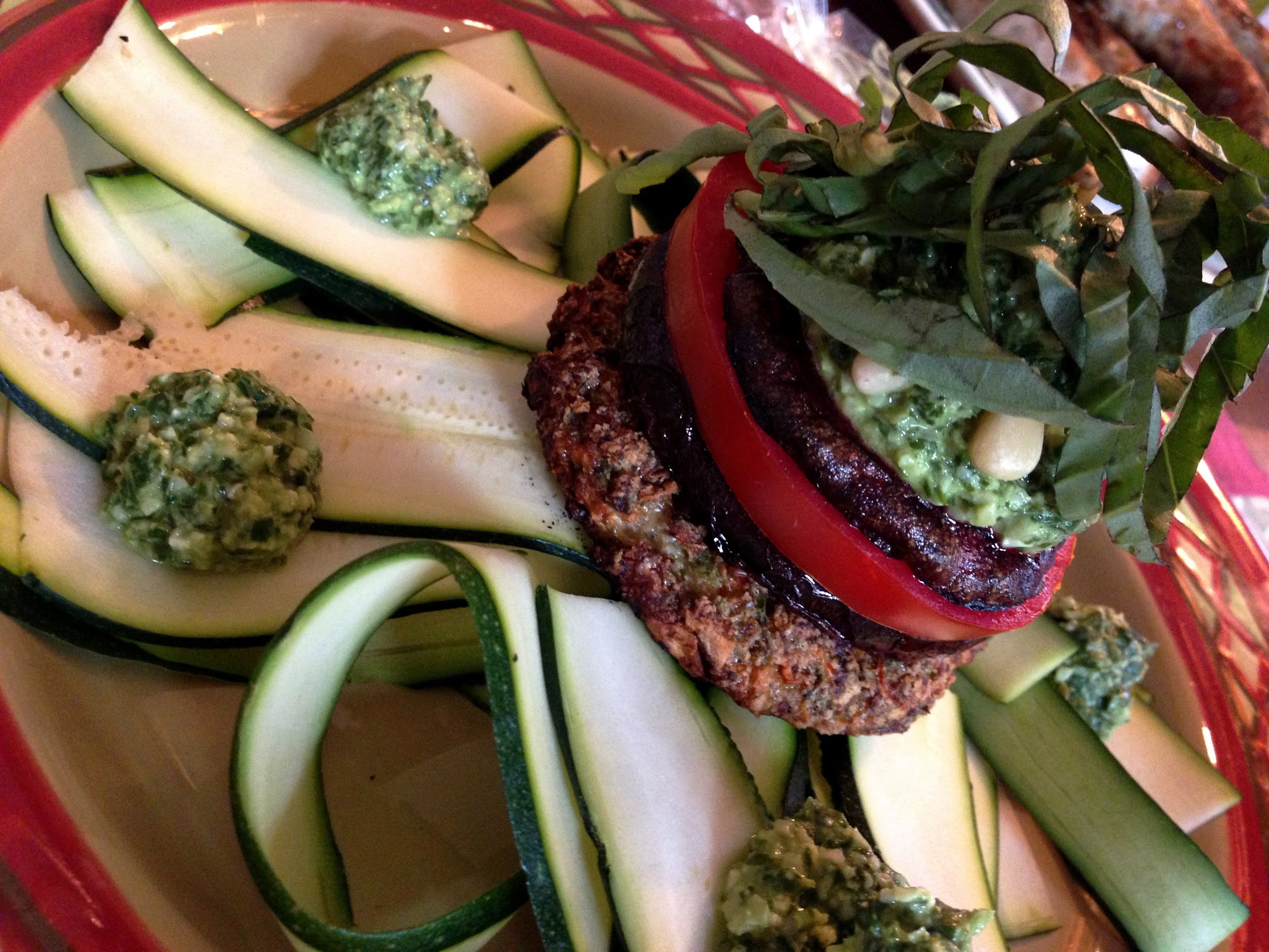 Grain Free Veggie Burger by BeautyBeyondBones #glutenfree #vegan #vegetarian #dinner #paleo #grainfree #healthy #healthyfood #edrecovery