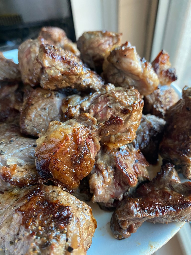 Hearty comfort food at its finest! Beef Stew! Except make it #keto! Hunks of hearty beef and cozy veggies in a delicious creamy broth! A cool weather recipe you’ll crave again and again! #cooking #recipe #glutenfree #paleo #healthy #lowcarb #beef #fall #winter 