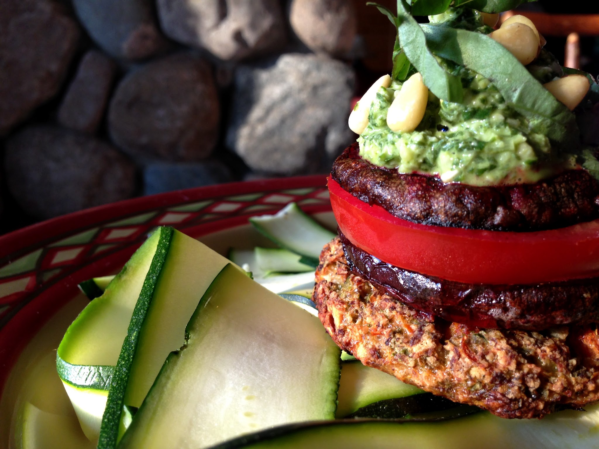 Grain Free Veggie Burger by BeautyBeyondBones #glutenfree #vegan #vegetarian #dinner #paleo #grainfree #healthy #healthyfood #edrecovery