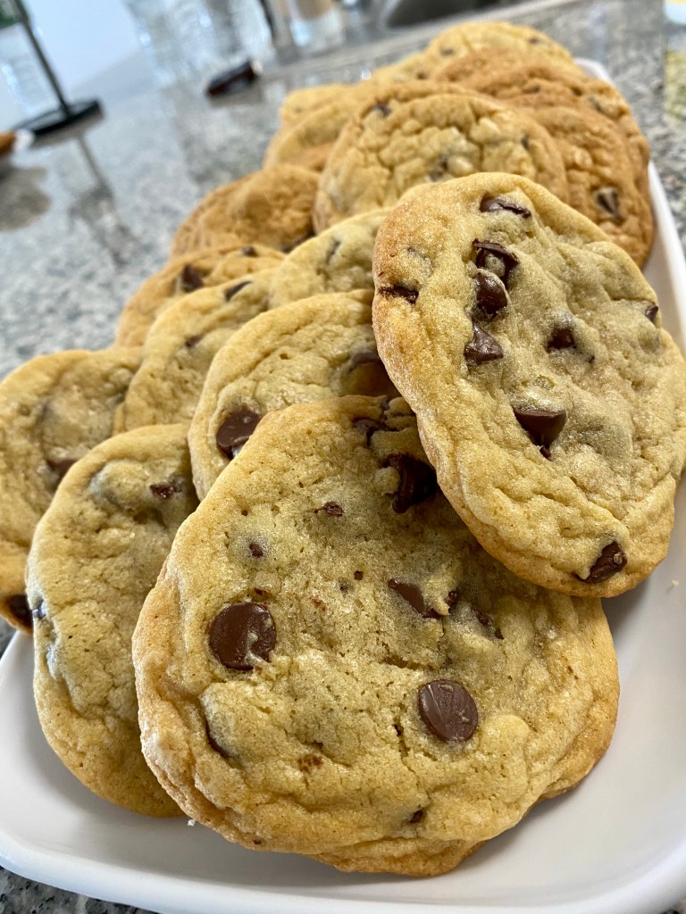 The BEST Chocolate Chip Cookies by BeautyBeyondBones #edrecovery #food #cookies #dessert #chocolate #yum #baking