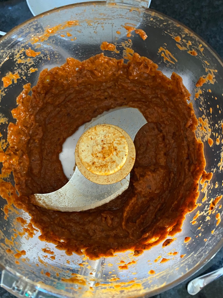 The most delicious seafood dinner! Pesto Sea Bass with Roasted Red Pepper Sauce! This gluten free #recipe is so fast and easy — and a family favorite! #food #dinner #food #cooking #glutenfree #keto #paleo #health #healthyfood 