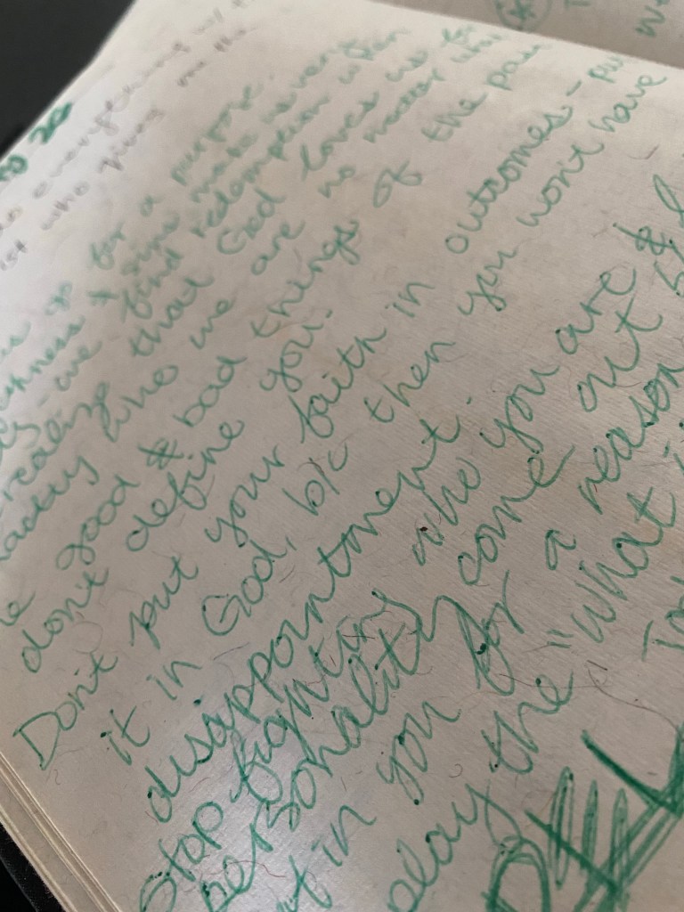 Putting our faith in outcomes only leads to disappointment. From this anorexia survivor: what it takes to shift from an outcomes-based faith...to one of trust. #recovery #edrecovery #mentalhealth #catholic #God #christianity #faith #anorexia #eatingdisorder #wellness 