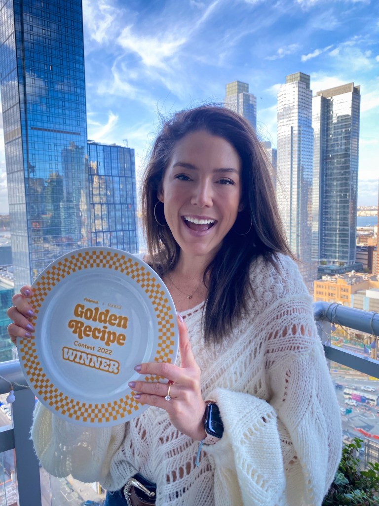 I WON Pinterest’s Golden Recipe Challenge for my homemade #LASAGNA recipe! Thank you to everyone who voted! I am STOKED!! @Pinterest #Pinterest #food #cooking #family #dinner #Italianfood #Italian #Pasta #yum