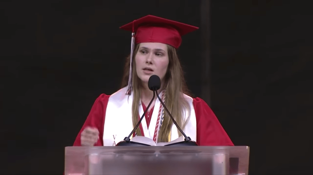 Paxton Smith's Valedictory address at Lake Highland High School has taken the internet by storm with her pro-abortion rant against Texas' Heartbeat Bill. But what does her speech reveal about the lie our women and young girls have come to believe about motherhood? #prolife #catholic #motherhood #mom #family