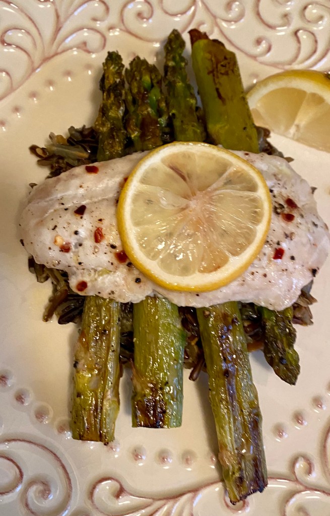 White wine sea bass by BeautyBeyondBones #glutenfree #paleo #grainfree #specificcarbohydratediet #scd #edrecovery #food #dinner #pescatarian