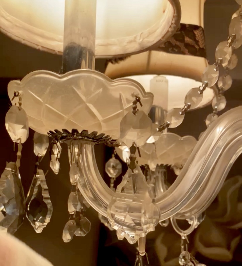 After cleaning ten years of grime off my crystal chandelier, I realized that that’s what God had done with me in my recovery from anorexia. A powerful take on a mundane task. #recovery #catholic #anorexia #eatingdisorder #edrecovery #healing #mentalhealth #faith #god #christianity