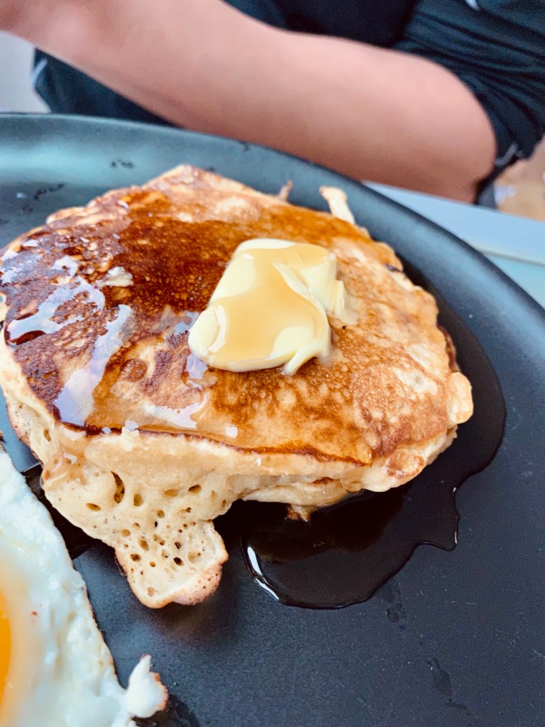 Light and fluffy, classic pancakes are fast and easy to whip up for breakfast, brunch, or dinner! Budget friendly and super delicious, make this classic breakfast staple today! #breakfast #food #brunch #Pancakes #cooking #yum