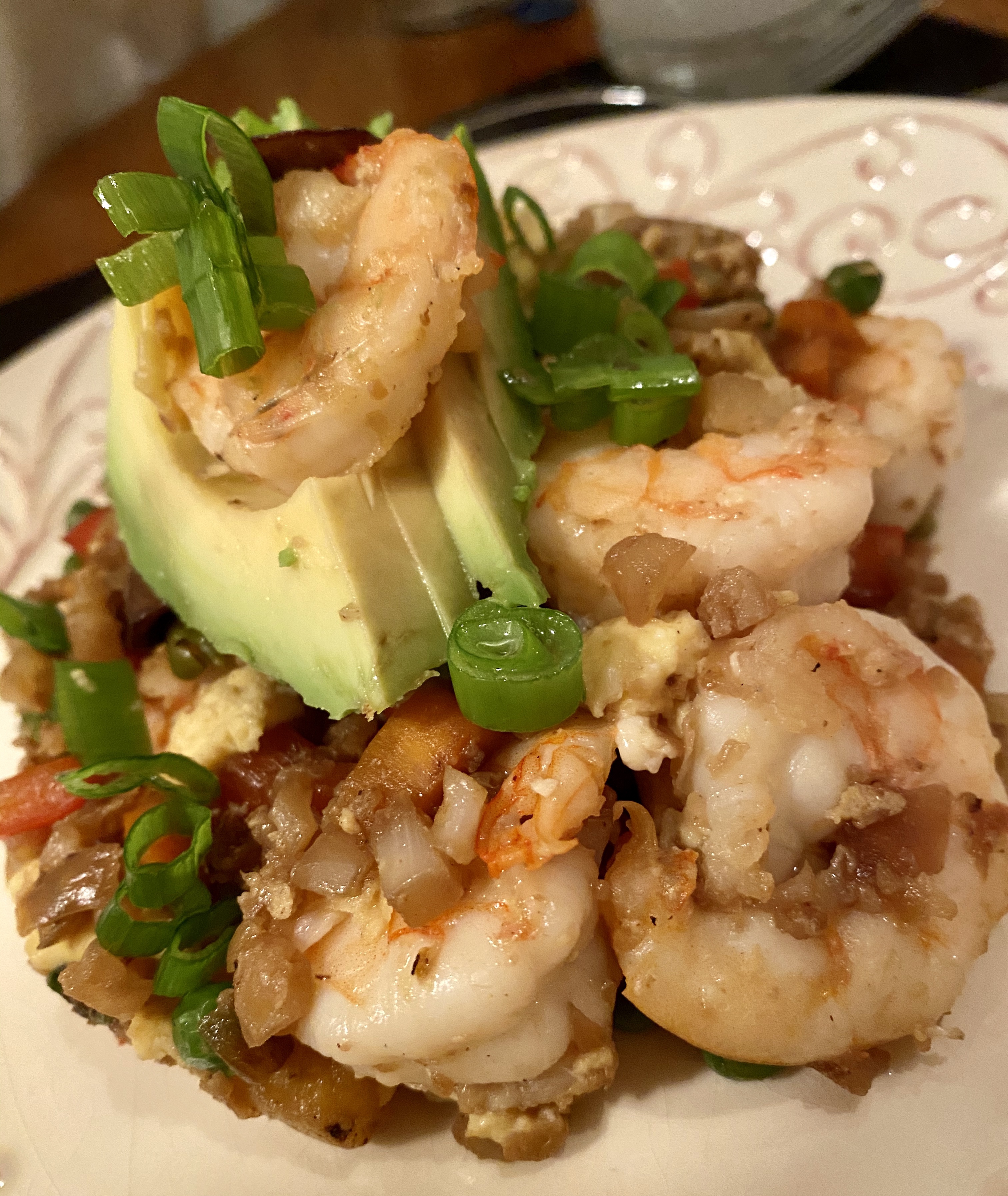Pineapple Shrimp Fried Rice by BeautyBeyondBones #glutenfree #paleo #cooking #food #grainfree #healthyfood #edrecovery #specificcarbohydratediet #pescatarian