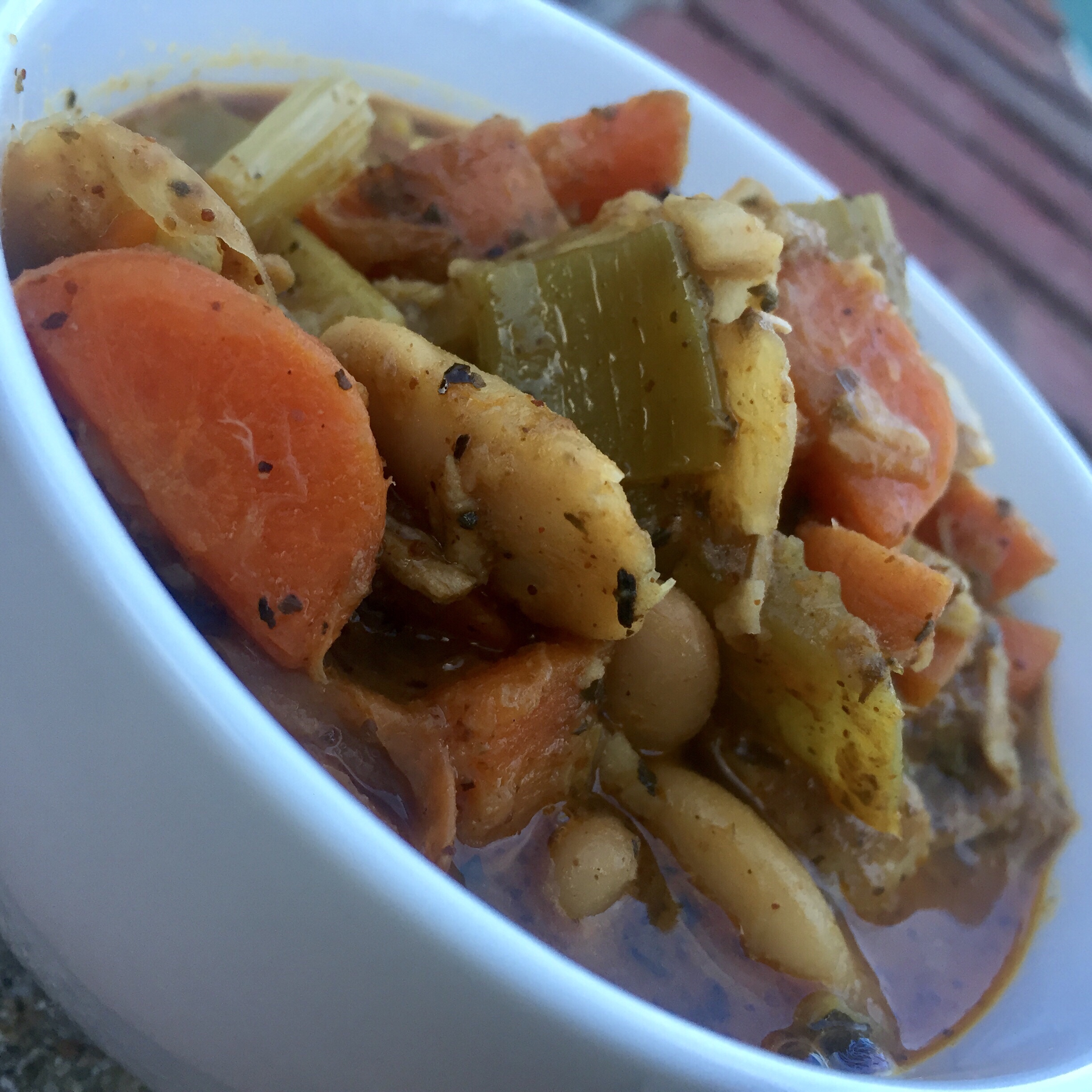 Hearty Vegetable Soup by BeautyBeyondBones #vegetarian #vegan #soup #glutenfree #dinner #food #edrecovery 