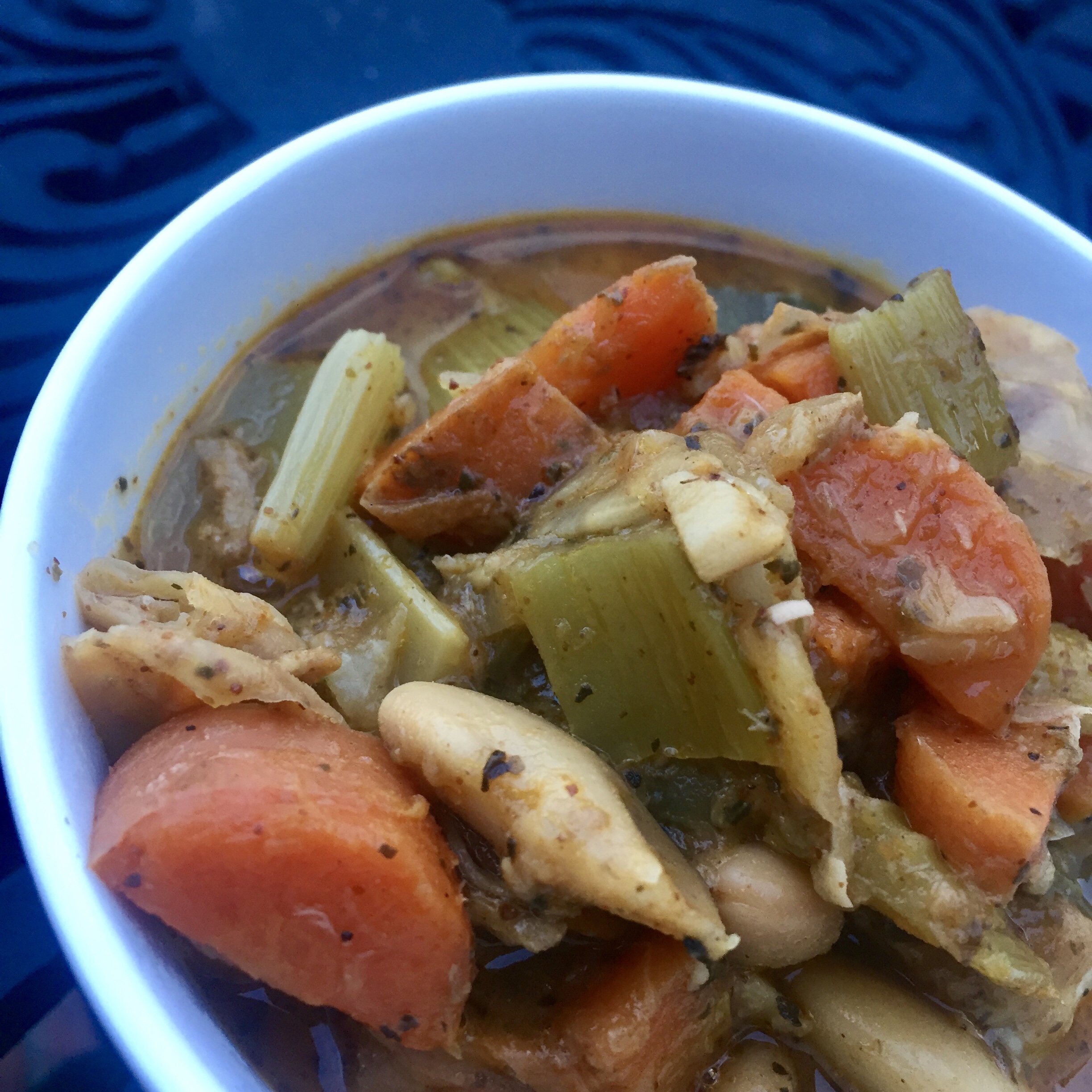 Hearty Vegetable Soup by BeautyBeyondBones #vegetarian #vegan #soup #glutenfree #dinner #food #edrecovery 