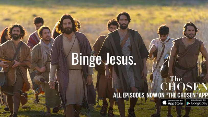 The Chosen on Netflix is absolutely phenomenal. It's bringing Jesus into people's living rooms, and making the Bible come alive. If you haven't started watching...this is your personal invitation! #thechosen #catholic #christianity #jesus #god #bible #healing #edrecovery #netflix #tv