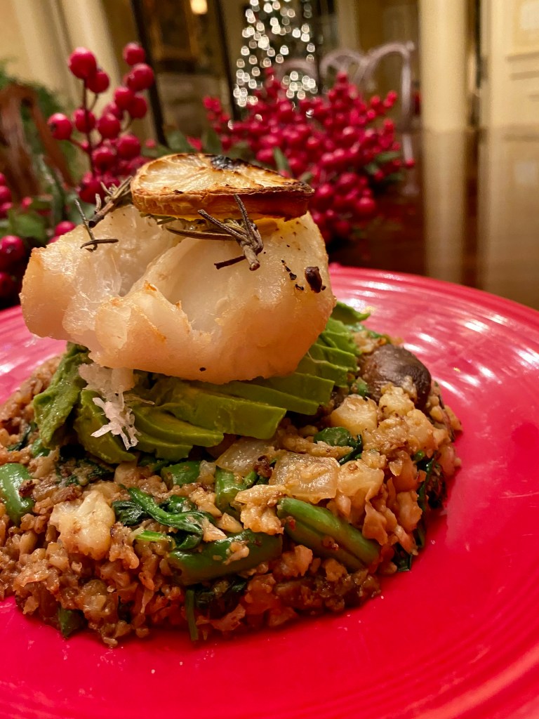 Gourmet takeout in less than 20 minutes by BeautyBeyondBones #glutenfree #grainfree #paleo #keto #food #cooking #edrecovery #dinner #pescatarian 