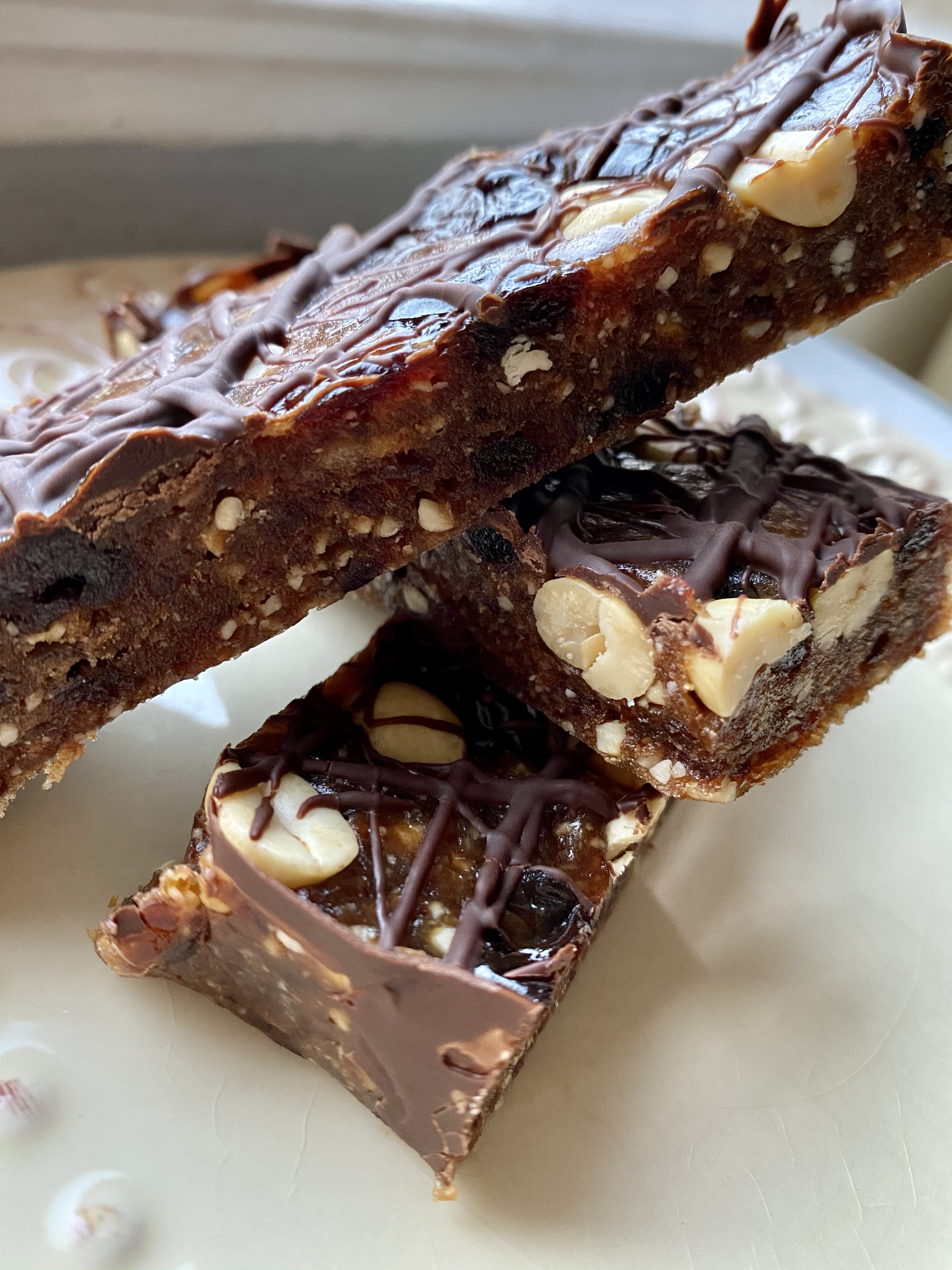 Peanut Butter and Jelly Bars by BeautyBeyondBones! #glutenfree #grainfree #vegan #chocolate #paleo #food #dessert #edrecovery #healthyfood 