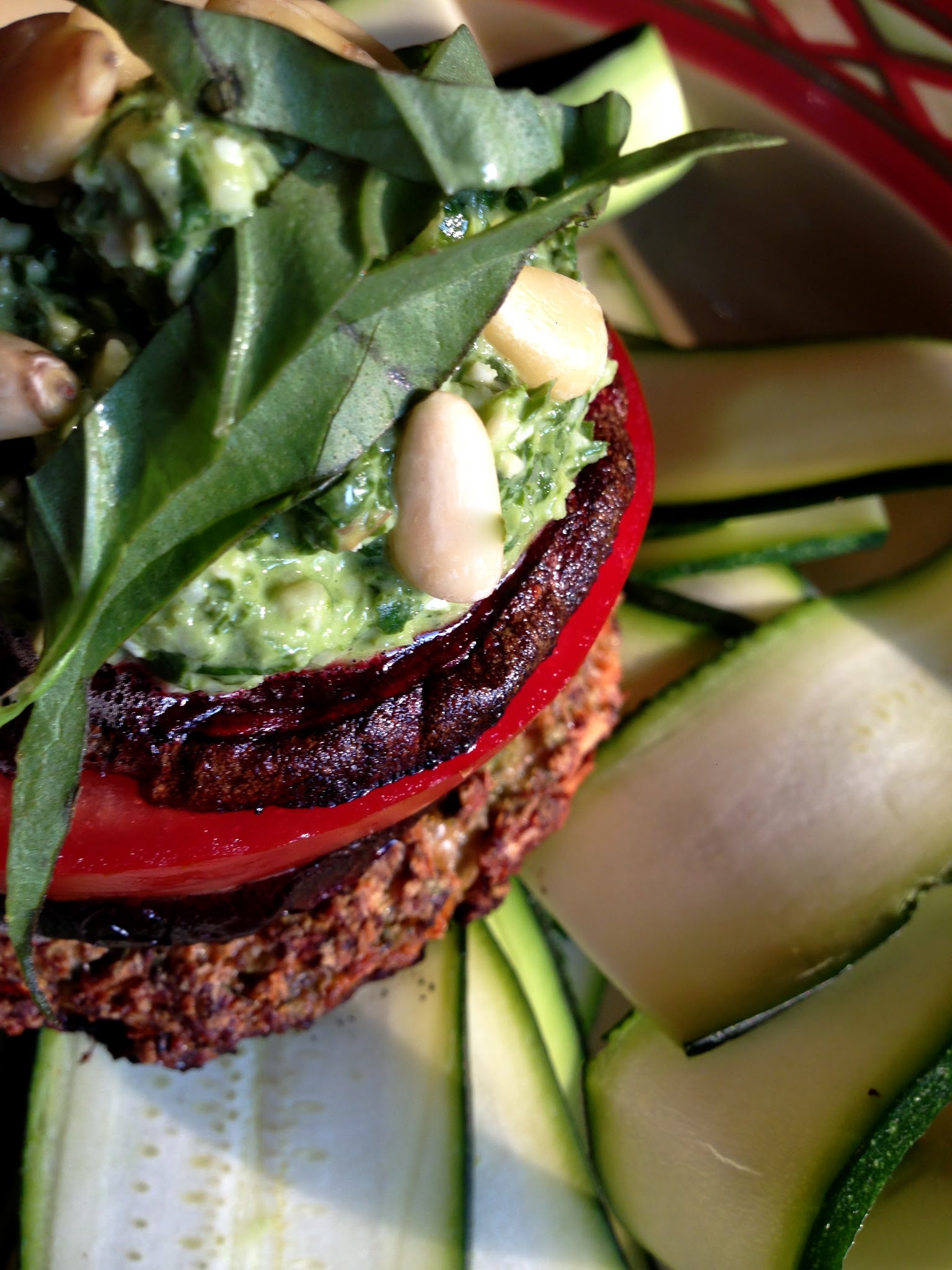 Grain Free Veggie Burger by BeautyBeyondBones #glutenfree #vegan #vegetarian #dinner #paleo #grainfree #healthy #healthyfood #edrecovery