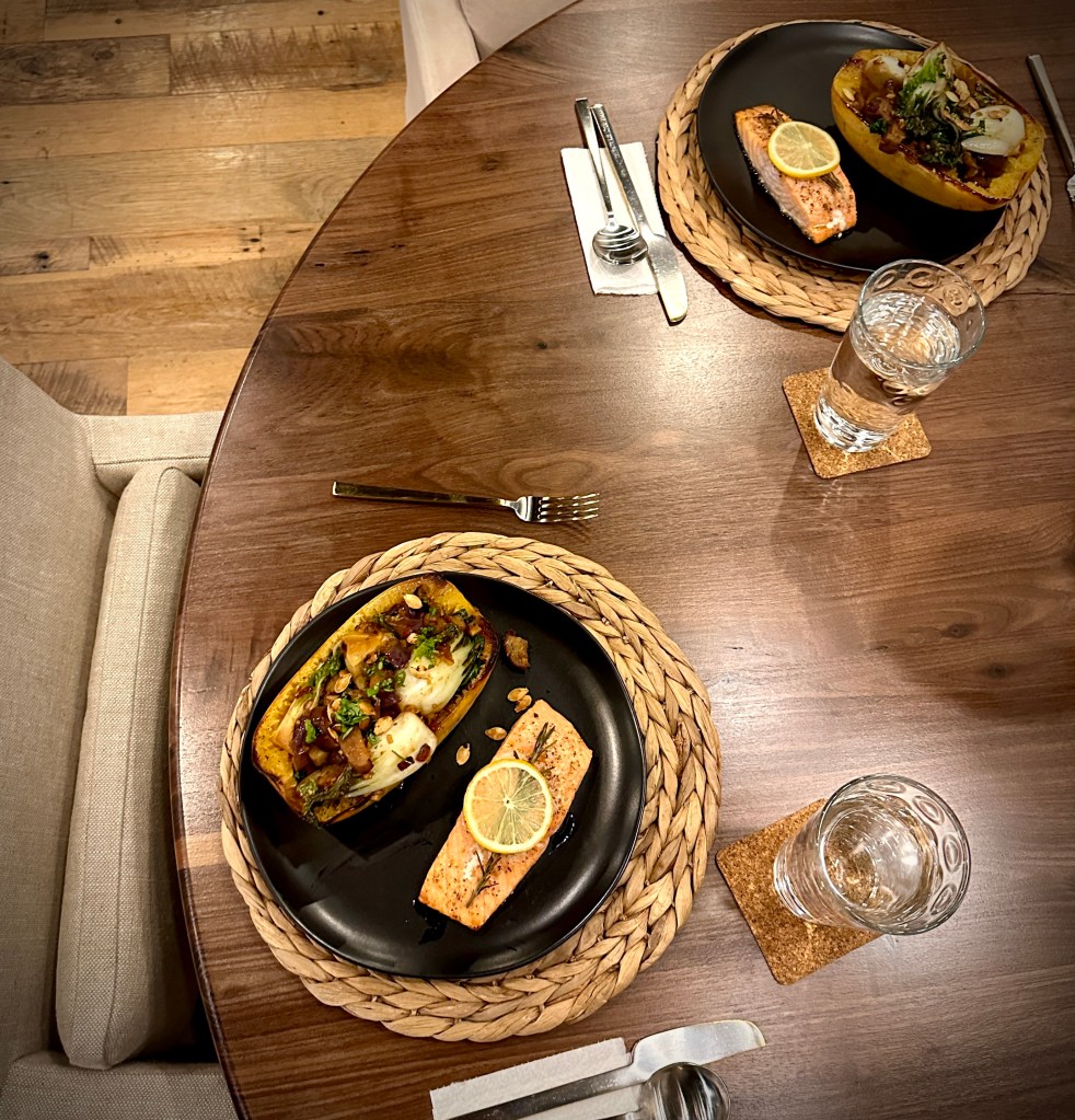 This healthy and delicious dinner is bursting with Asian-inspired flavors! My Garlicy Eggplant and Bok Choy Stir Fry will become your go-to weeknight dinner! #glutenfree #keto #lowcarb #food #cooking #paleo #specificcarbohydratediet #yum #healthyfood #recipe 