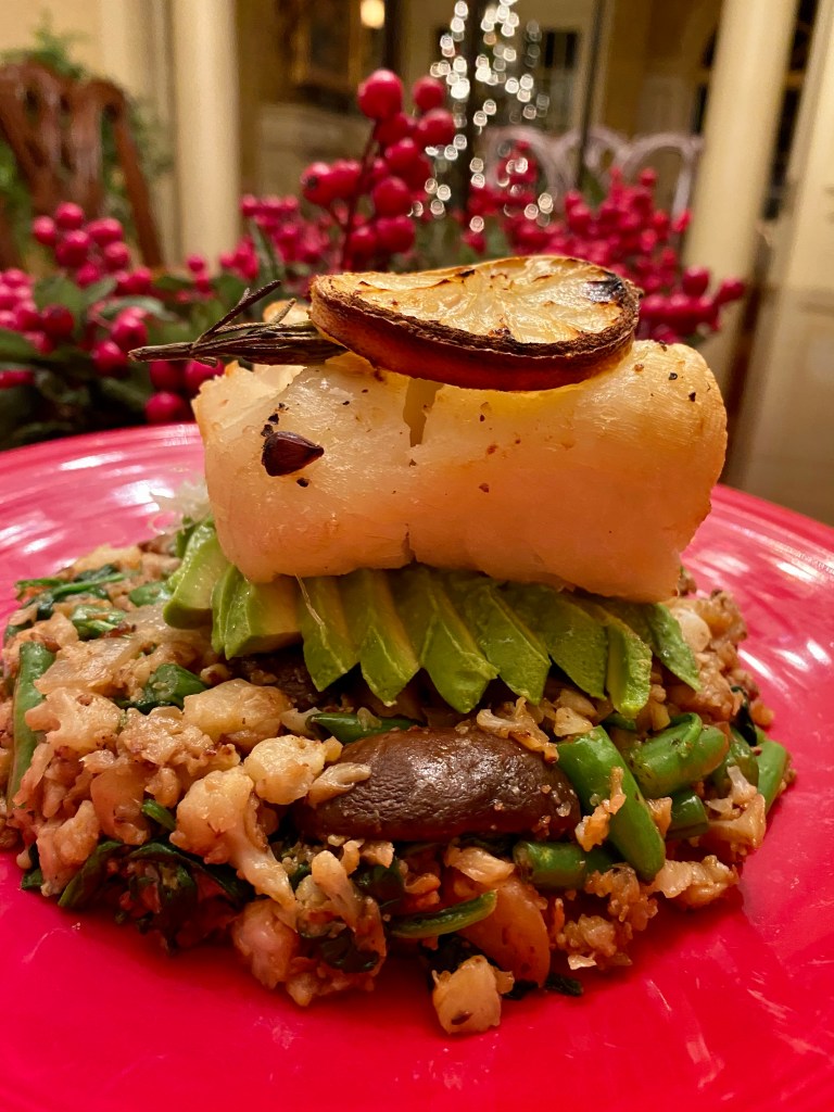 Gourmet takeout in less than 20 minutes by BeautyBeyondBones #glutenfree #grainfree #paleo #keto #food #cooking #edrecovery #dinner #pescatarian 