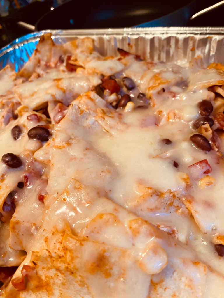 Mexican Tortilla Casserole by BeautyBeyondBones. #healthyfood #glutenfree #food #paleo #dinner #cooking #mexicanfood #avocado #guacamole #edrecovery