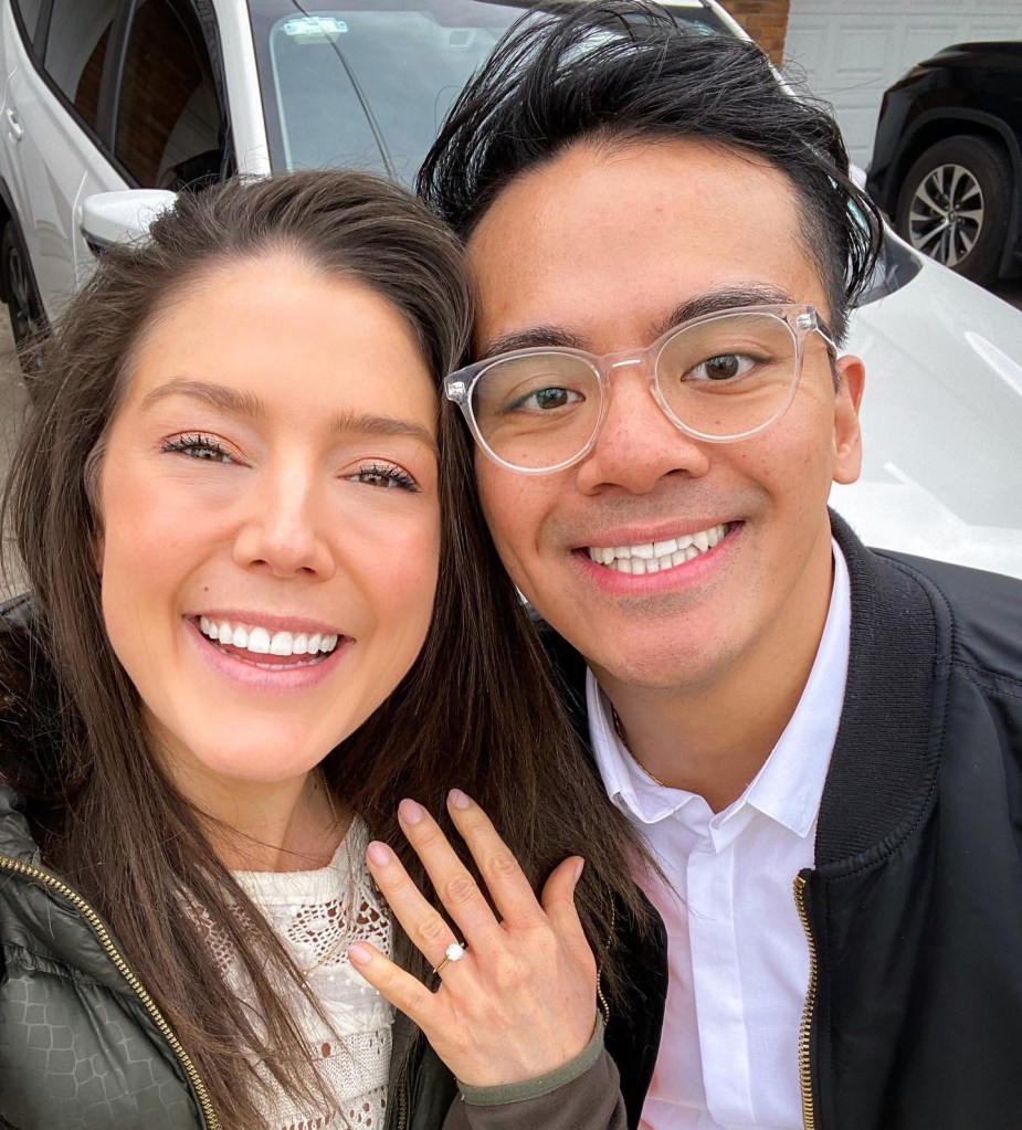 I’m engaged!!!! On Monday, the #love of my life asked me to share forever with him in the most beautiful, #fairytale way ever! Sharing about it on the #blog! #engagement #catholic #life #family #recovery #engagementring #faith 