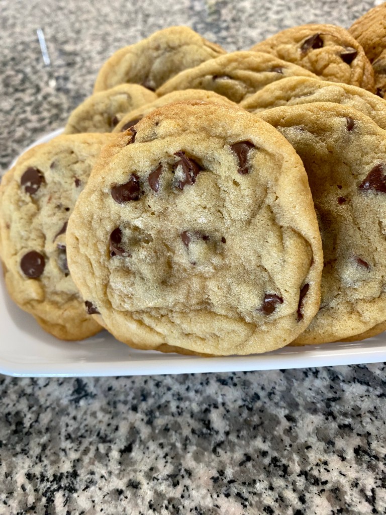 The BEST Chocolate Chip Cookies by BeautyBeyondBones #edrecovery #food #cookies #dessert #chocolate #yum #baking